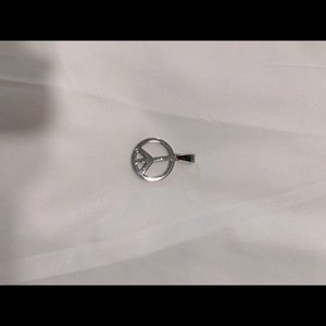 Peace sign charm